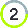 An icon showing the number 2 in a circle