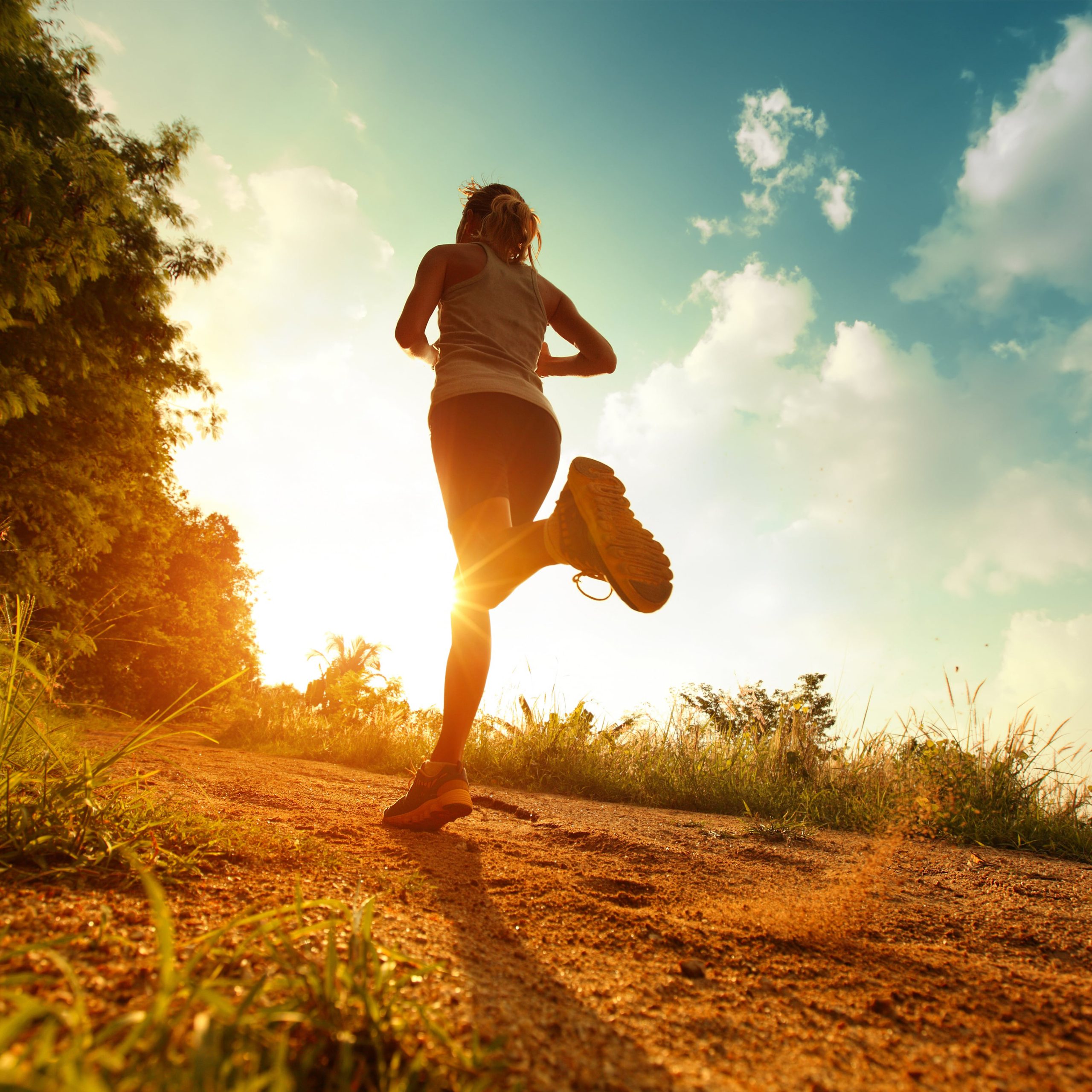 running