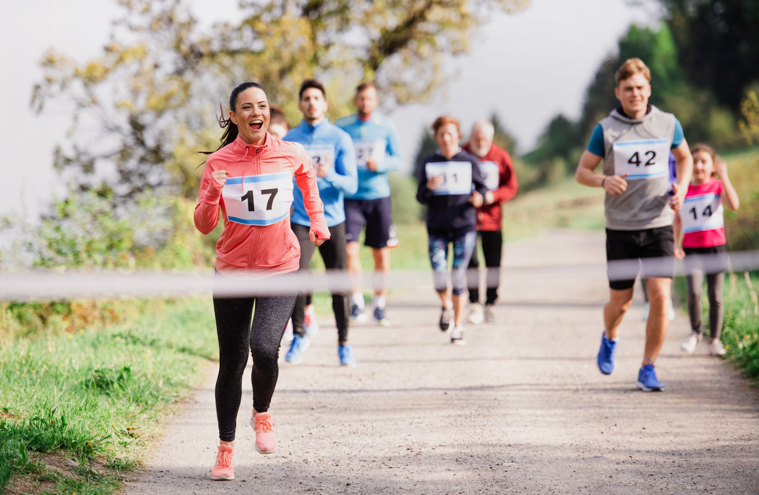 Marathon runners 1